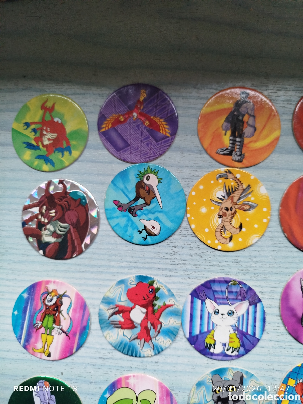 Coleccionismo: LOTE29 TAZOS DIGIMON 2000 - Foto 4
