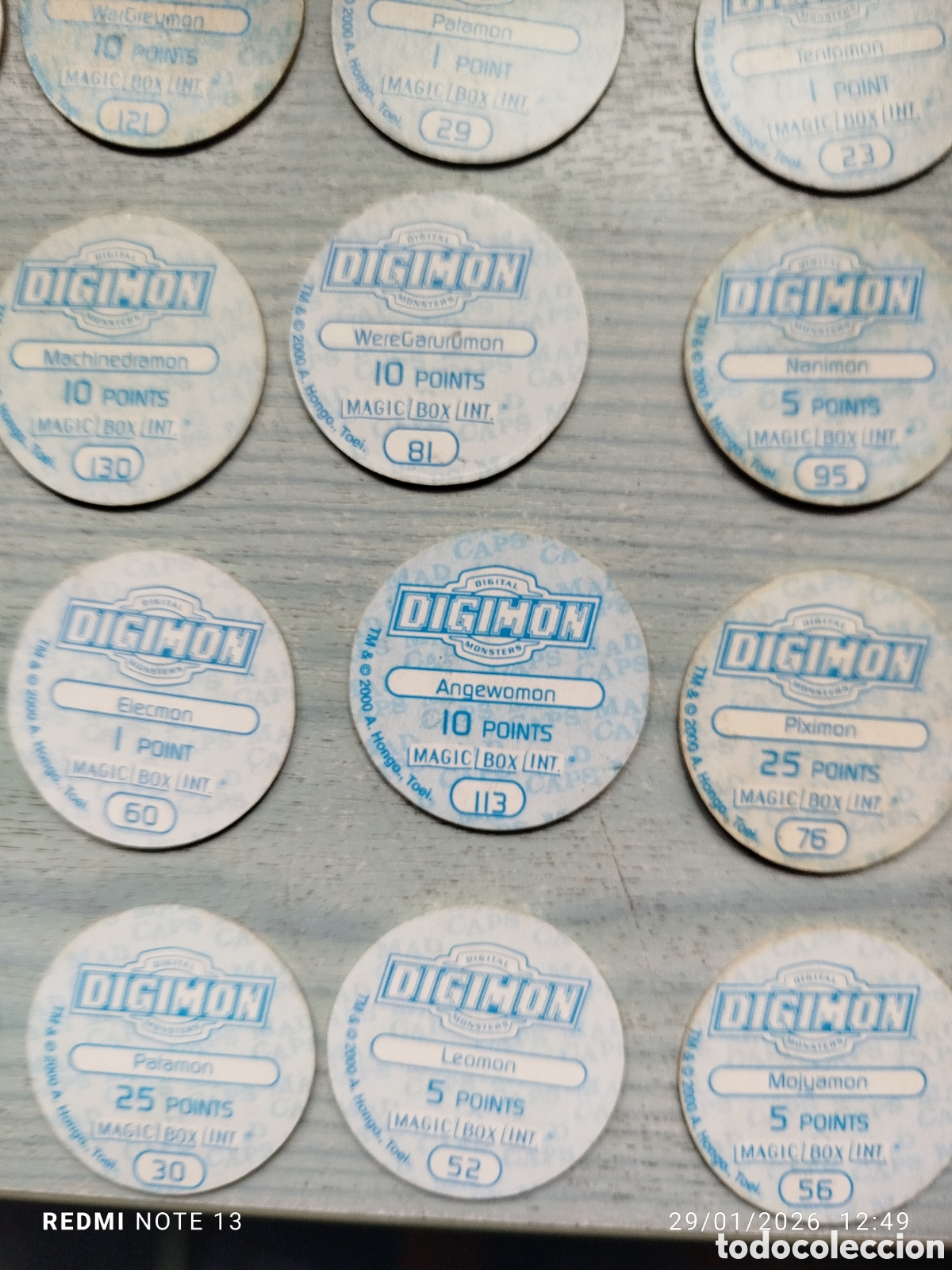 Coleccionismo: LOTE29 TAZOS DIGIMON 2000 - Foto 11