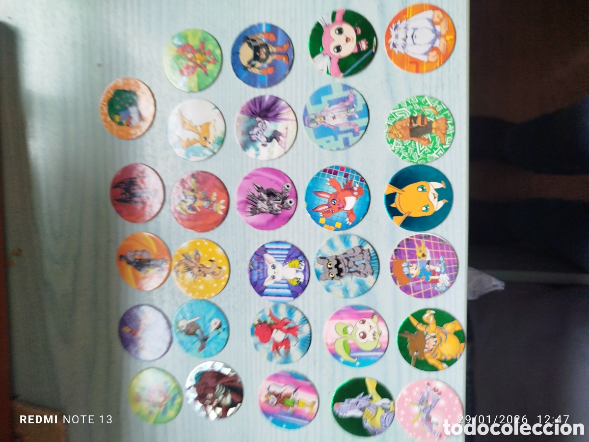 Coleccionismo: LOTE29 TAZOS DIGIMON 2000 - Foto 1