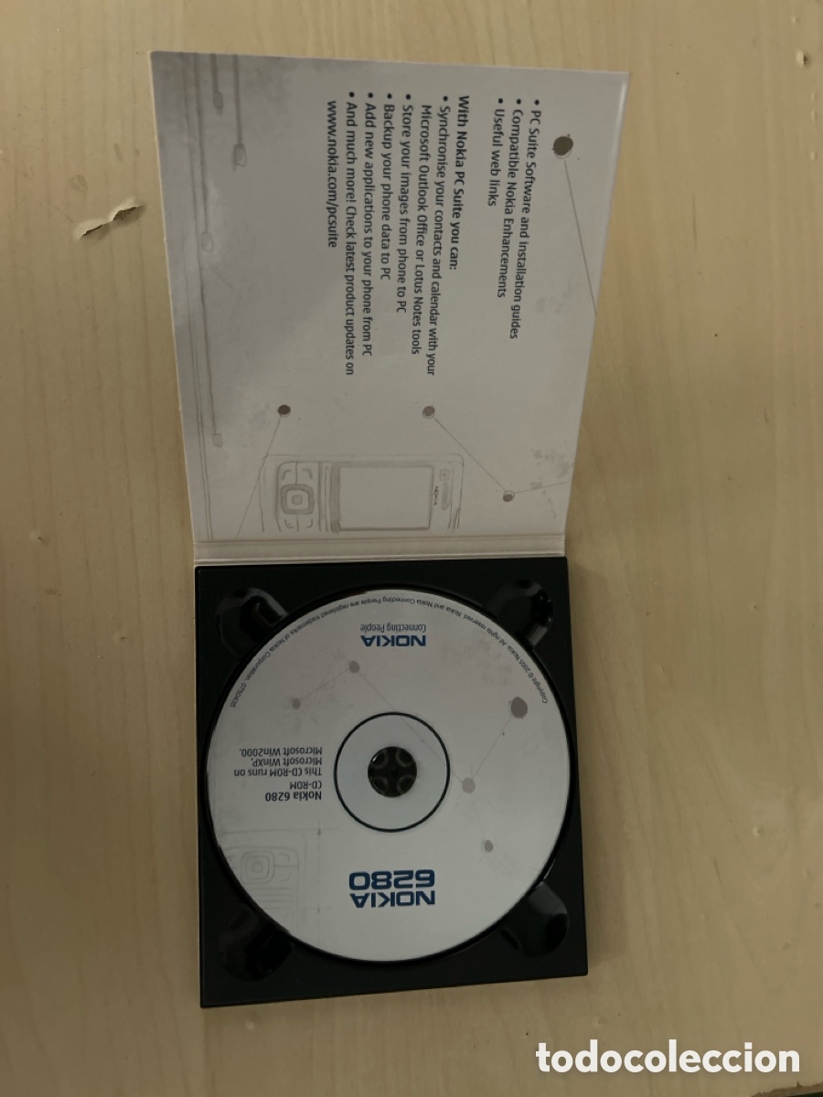 Coleccionismo: Paquete CD ROM Nokia 6280 - Foto 2