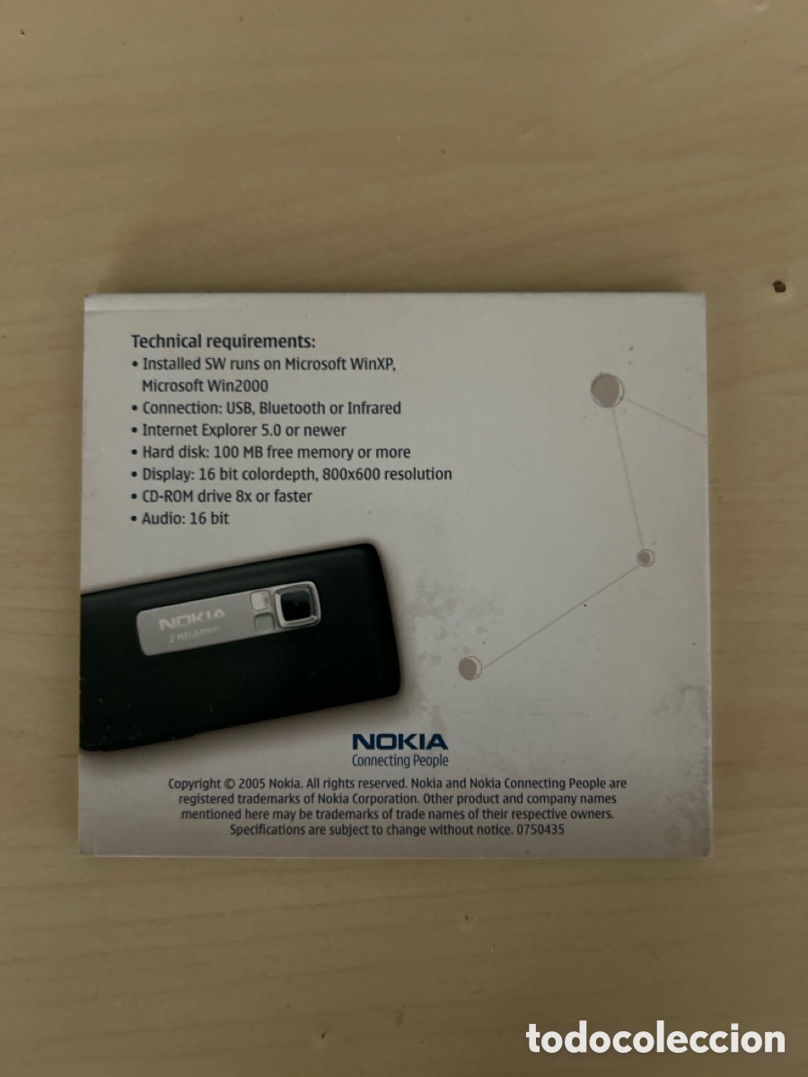 Coleccionismo: Paquete CD ROM Nokia 6280 - Foto 3