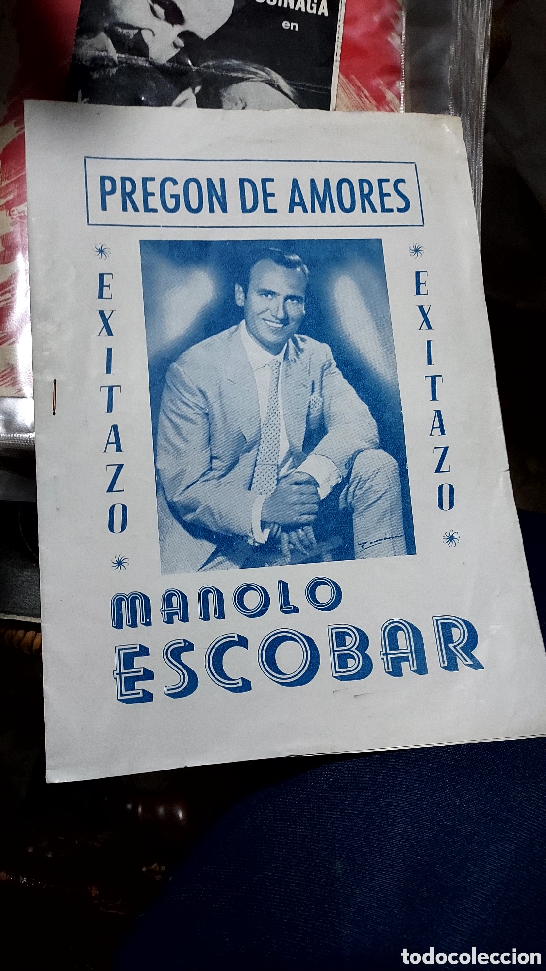 Coleccionismo: Manolo Escobar cancionero - Foto 1