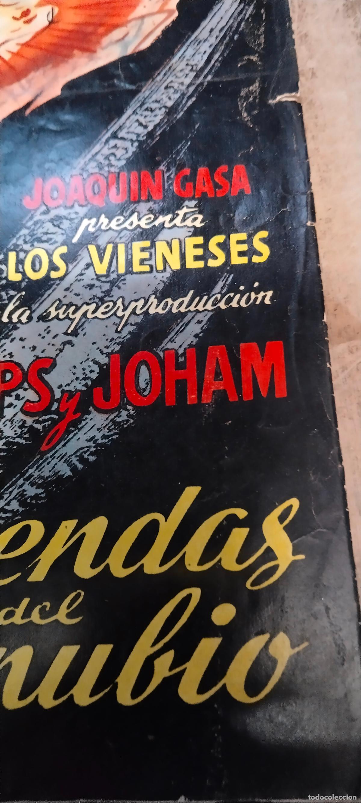 Coleccionismo: LEYENDAS DEL DANUBIO POR LOS VIENESES PROGRAMA - Foto 3