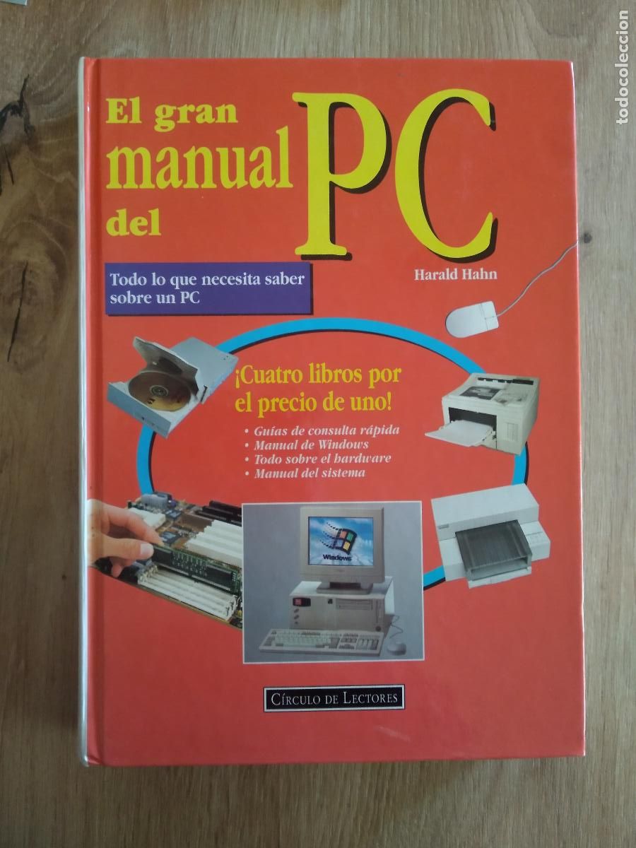 Coleccionismo: LIBRO EL GRAN MANUAL DEL PC CIRCULO DE LECTORES - Foto 1