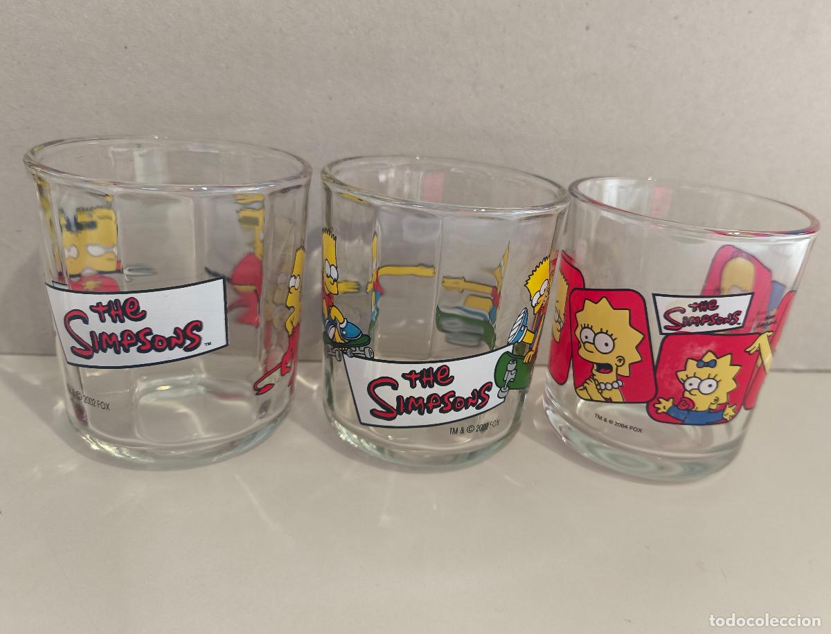 Coleccionismo: VASOS DE NOCILLA DE LA SERIE LOS SIMPSONS - Foto 1