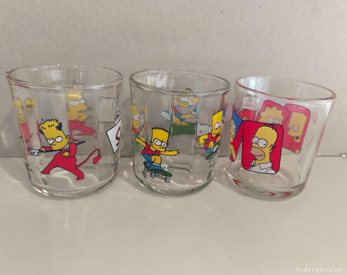 Coleccionismo: VASOS DE NOCILLA DE LA SERIE LOS SIMPSONS - Foto 2