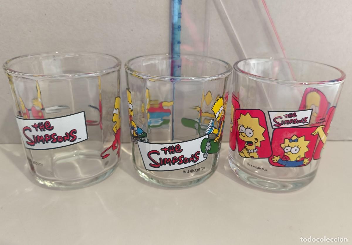 Coleccionismo: VASOS DE NOCILLA DE LA SERIE LOS SIMPSONS - Foto 4