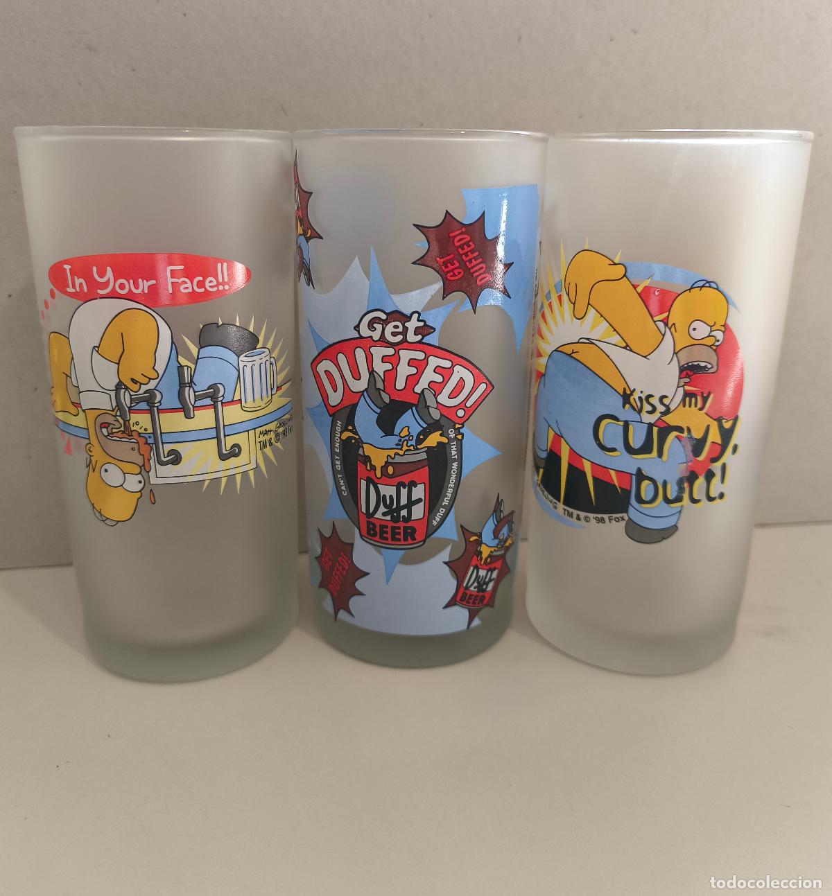 Coleccionismo: VASOS DE LA SERIE LOS SIMPSONS - Foto 2