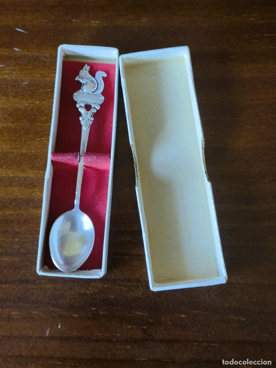 Coleccionismo: CUCHARITA DE METAL PLATEADO - Foto 1