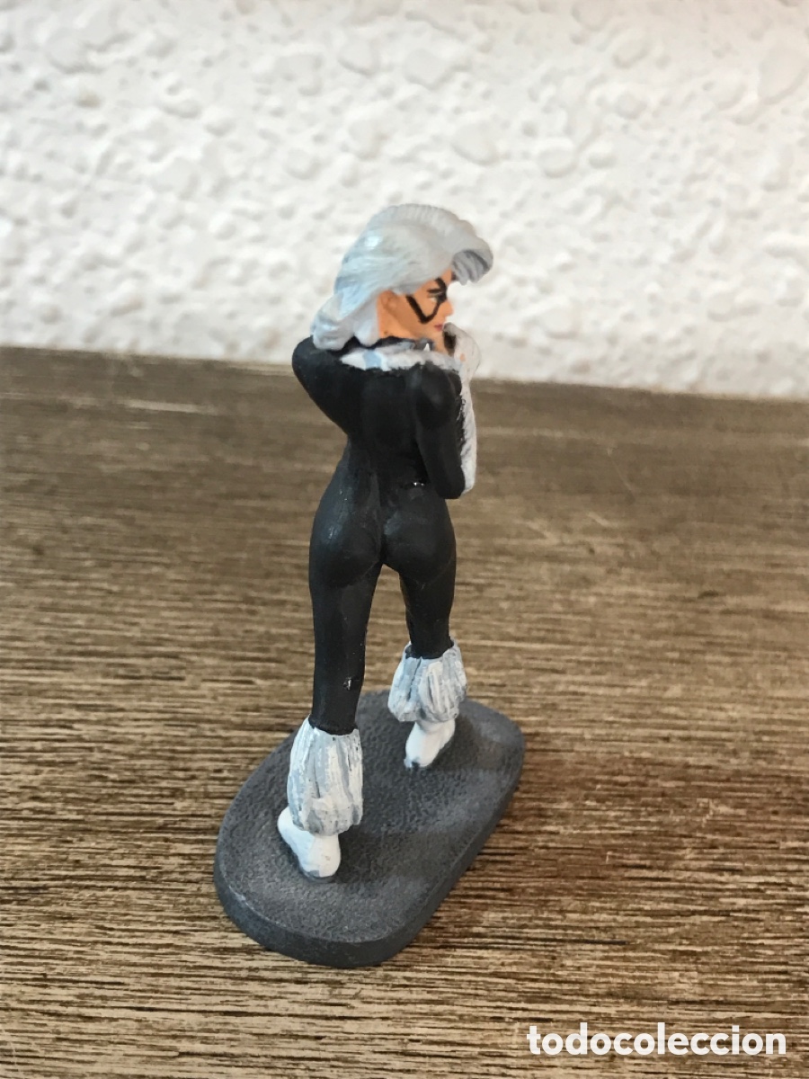 Coleccionismo: Gata negra marvel / plomo - Foto 4