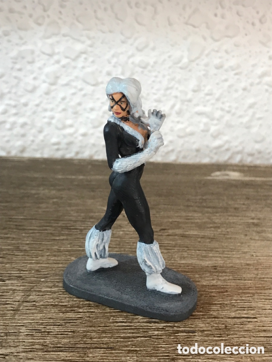 Coleccionismo: Gata negra marvel / plomo - Foto 1