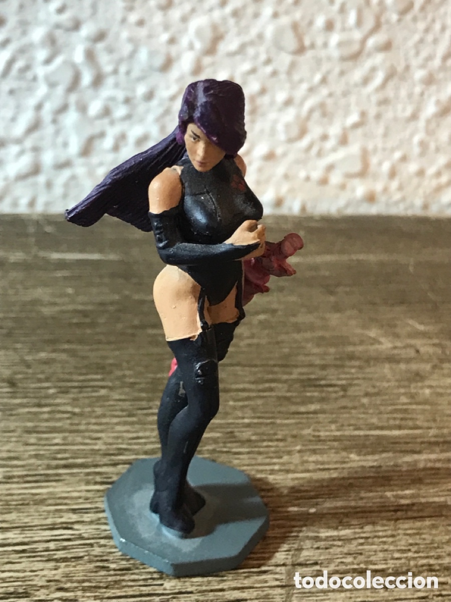 Coleccionismo: Psylocke marvel / plomo - Foto 1