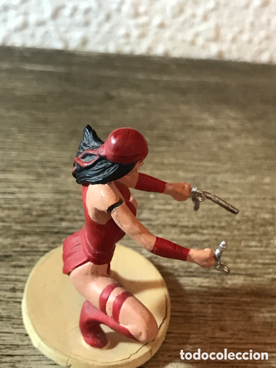 Coleccionismo: Elektra marvel / plomo - Foto 2