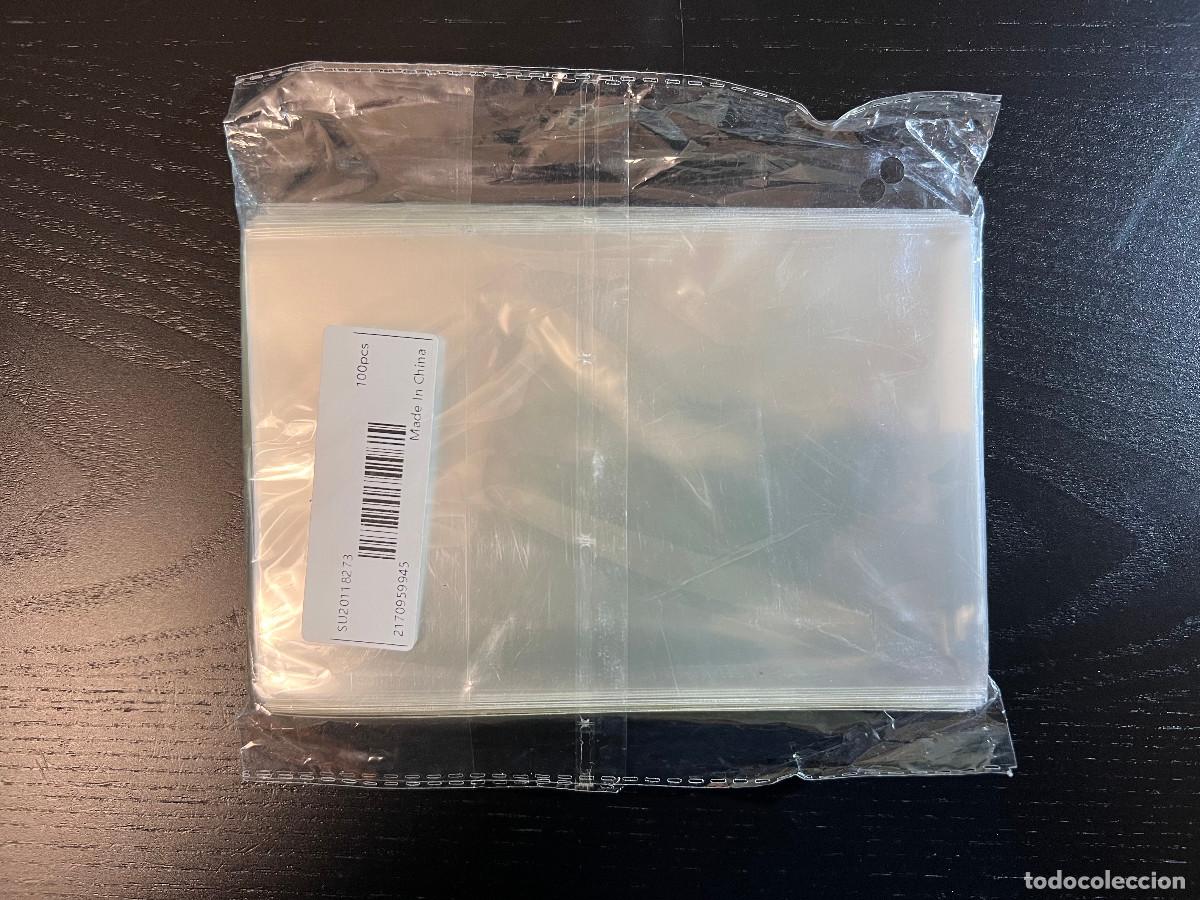 Coleccionismo: FUNDAS PROTECTORAS DE PL&Aacute;STICO - 160 mm x 105 mm - Foto 1