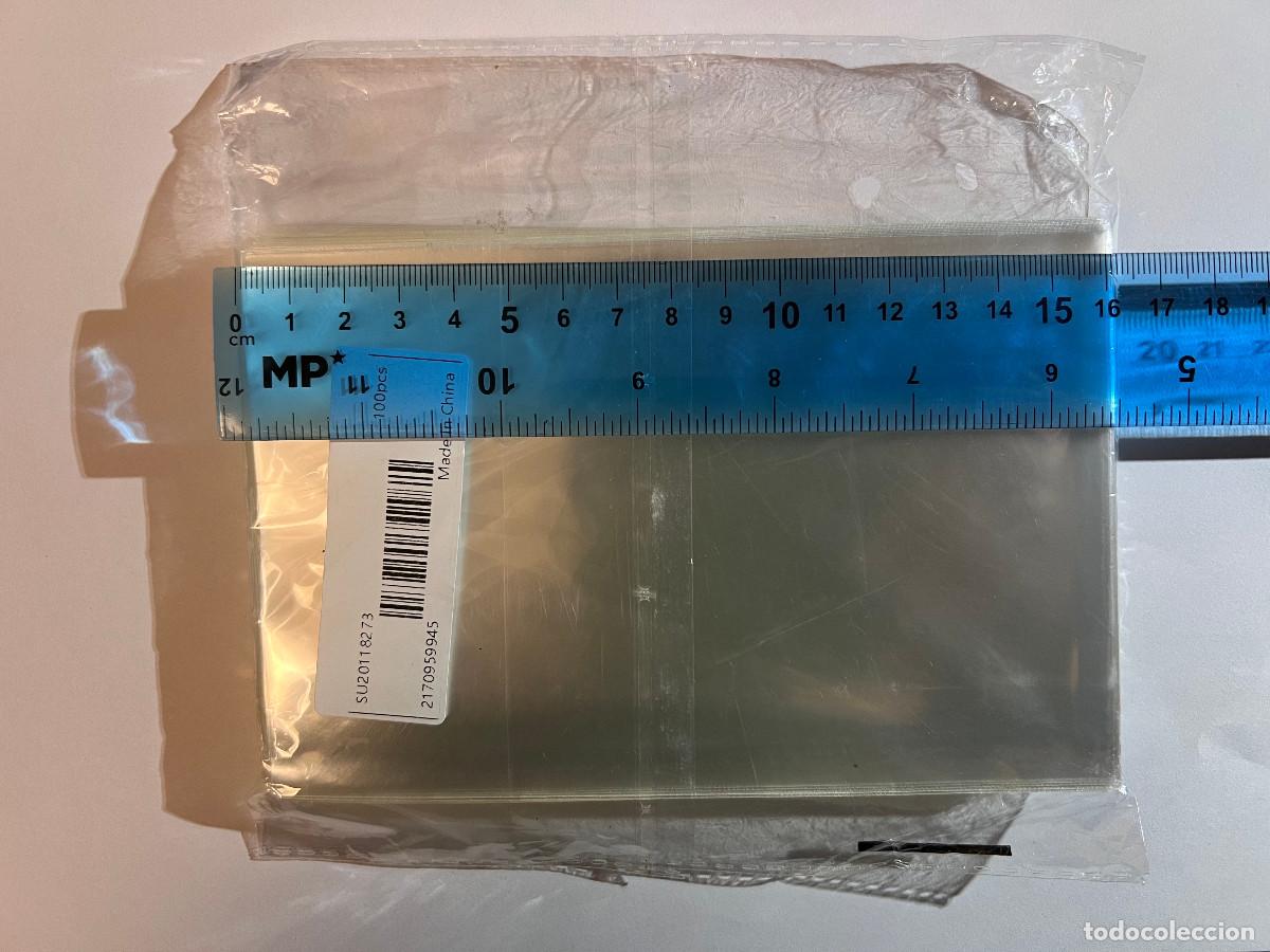 Coleccionismo: FUNDAS PROTECTORAS DE PL&Aacute;STICO - 160 mm x 105 mm - Foto 2