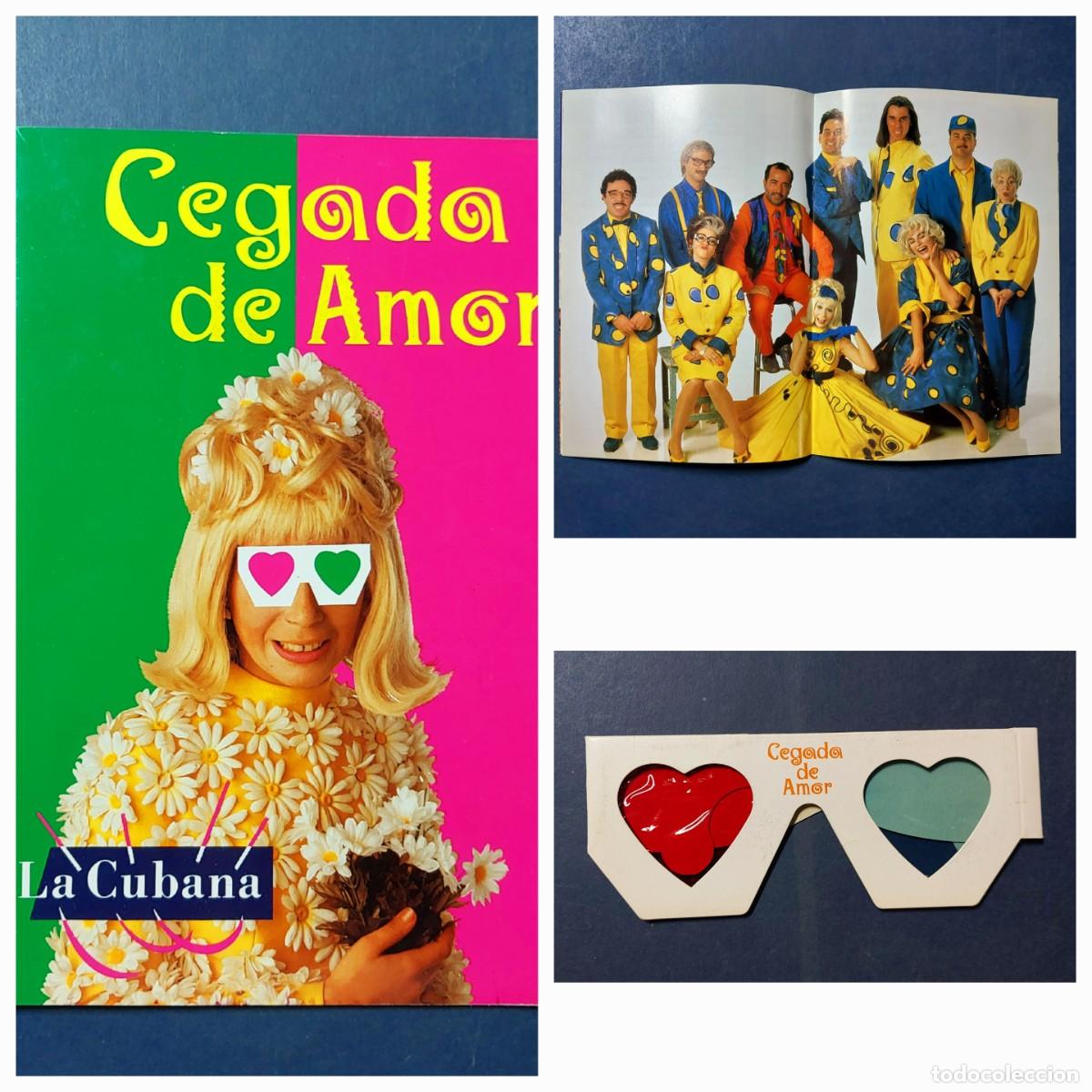 Sammelleidenschaft Papier: La Cubana Cegada de Amor A&ntilde;o 1994 ( Incluye las Gafas ) Catal&agrave;