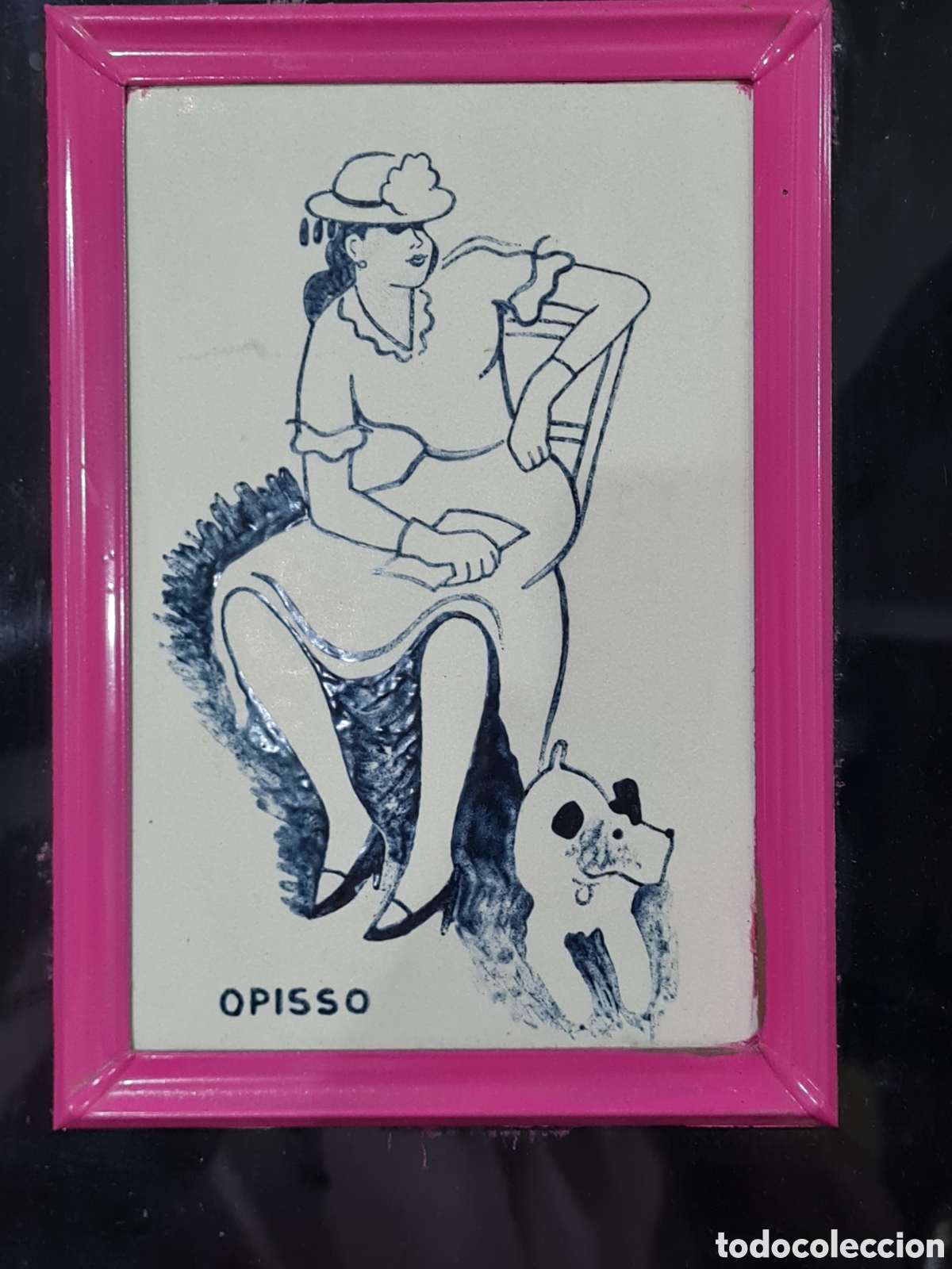 Coleccionismo: Esmalte Ricard Opisso - Foto 2