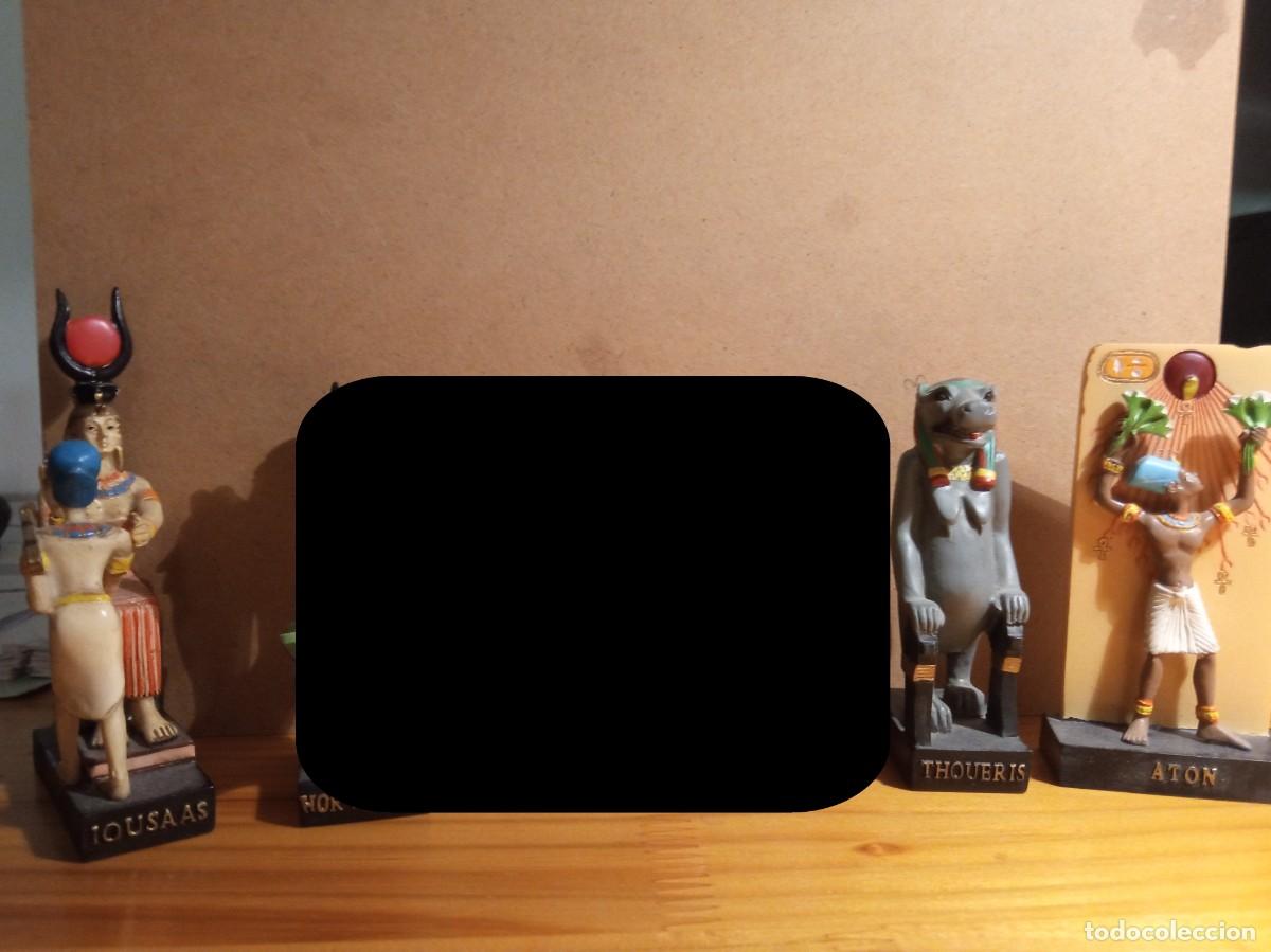 Coleccionismo: Figuras de dioses egipcios. - Foto 6