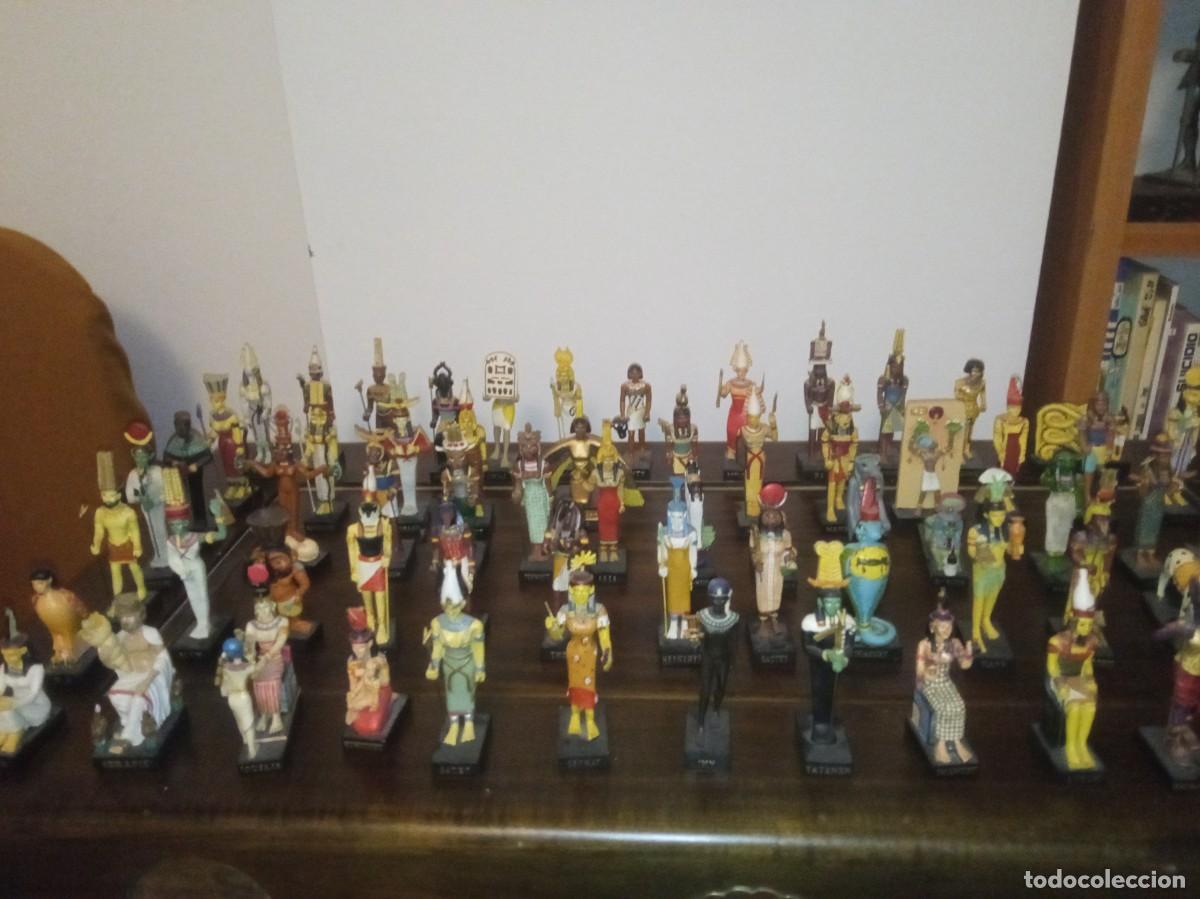 Coleccionismo: Figuras de dioses egipcios. - Foto 1