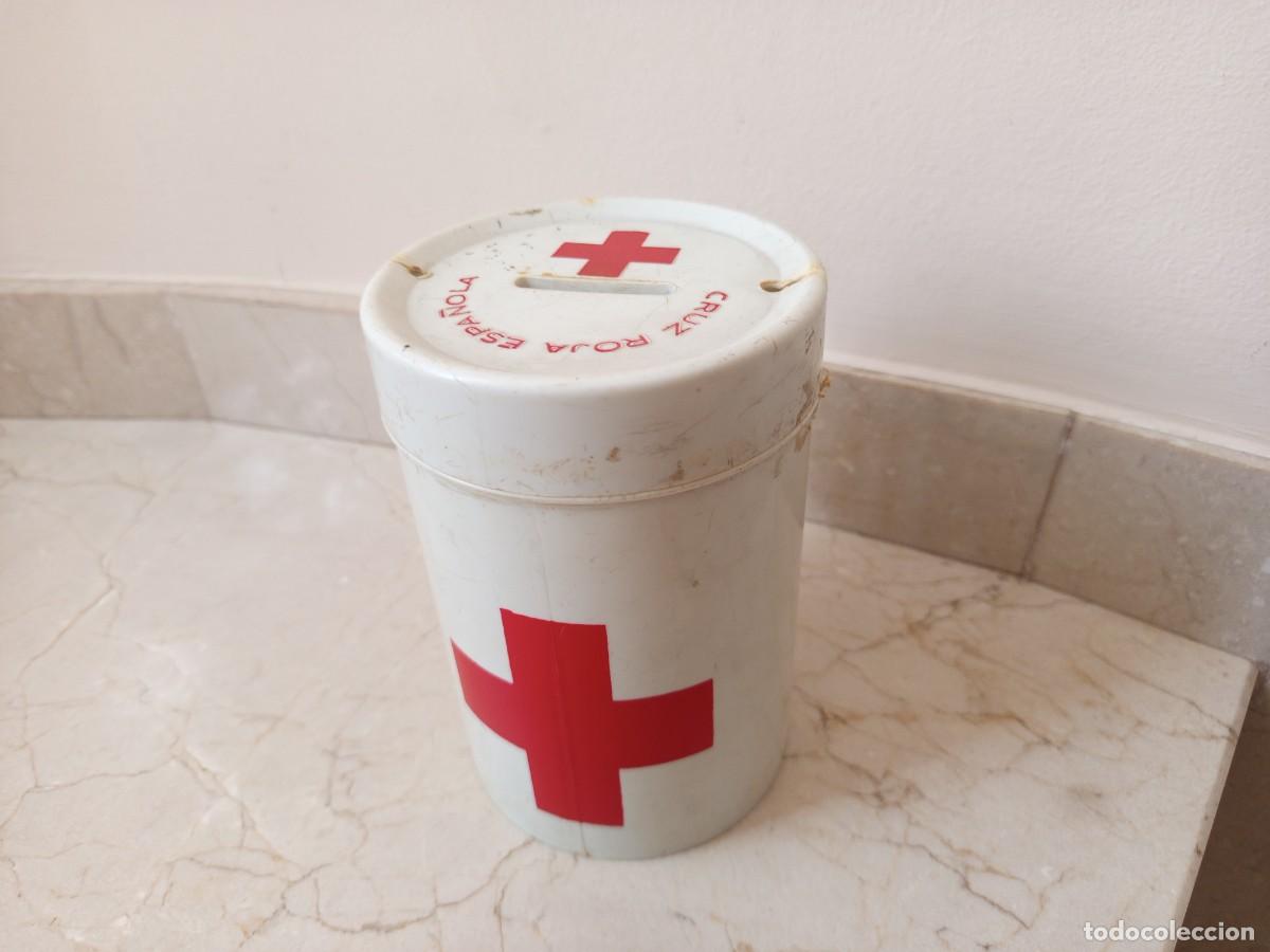 Coleccionismo: Antigua hucha de la Cruz Roja - Foto 1