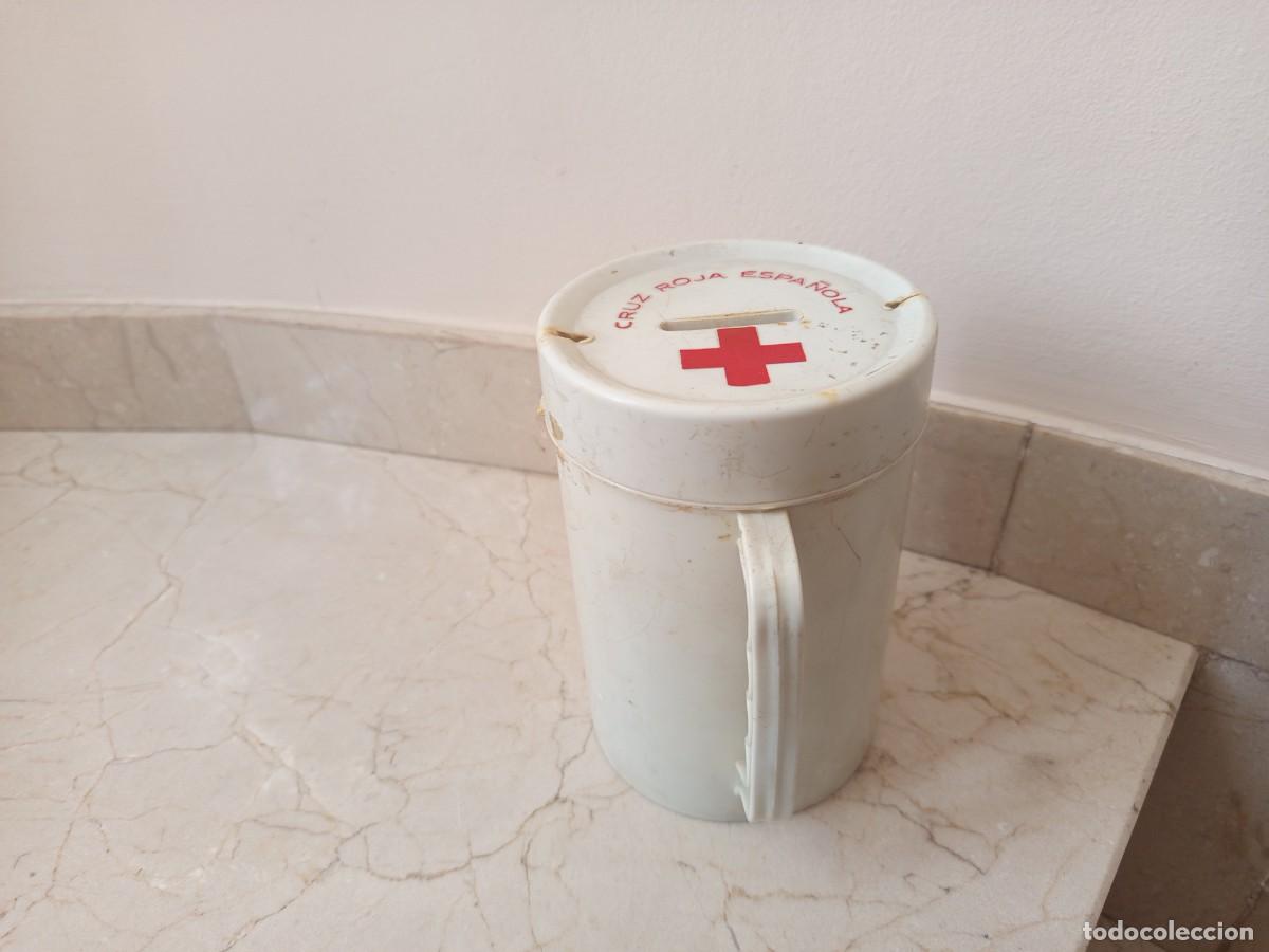 Coleccionismo: Antigua hucha de la Cruz Roja - Foto 3