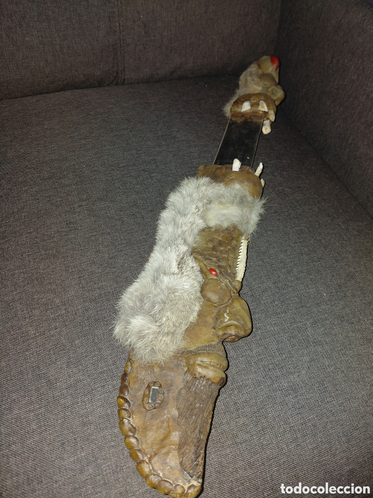Coleccionismo: MACHETE &Eacute;TNICO CON FUNDA - Foto 5