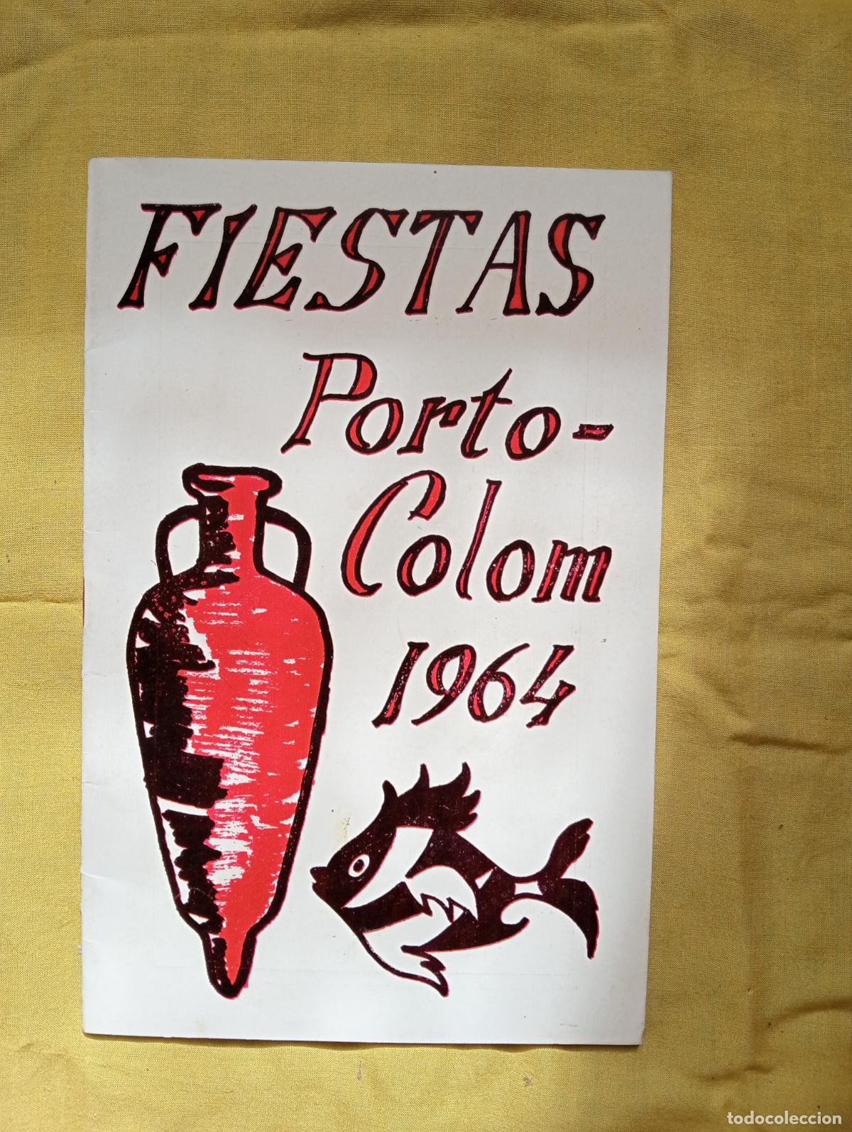 Coleccionismo: Programa de Fiestas de Portocolom 1964 - Foto 1