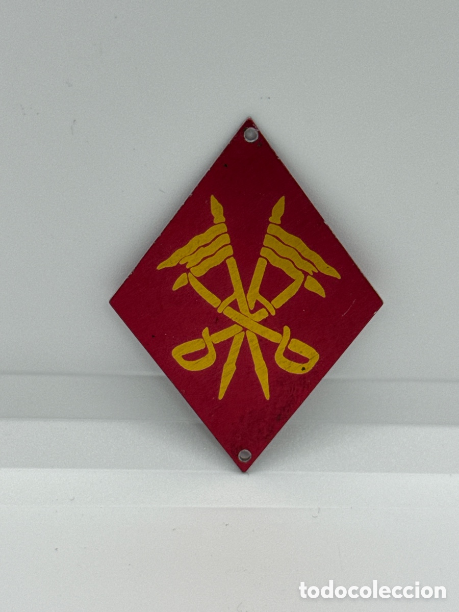 Coleccionismo: Insignia rombo de caballeria, Ej&eacute;rcito Espa&ntilde;ol. - Foto 1