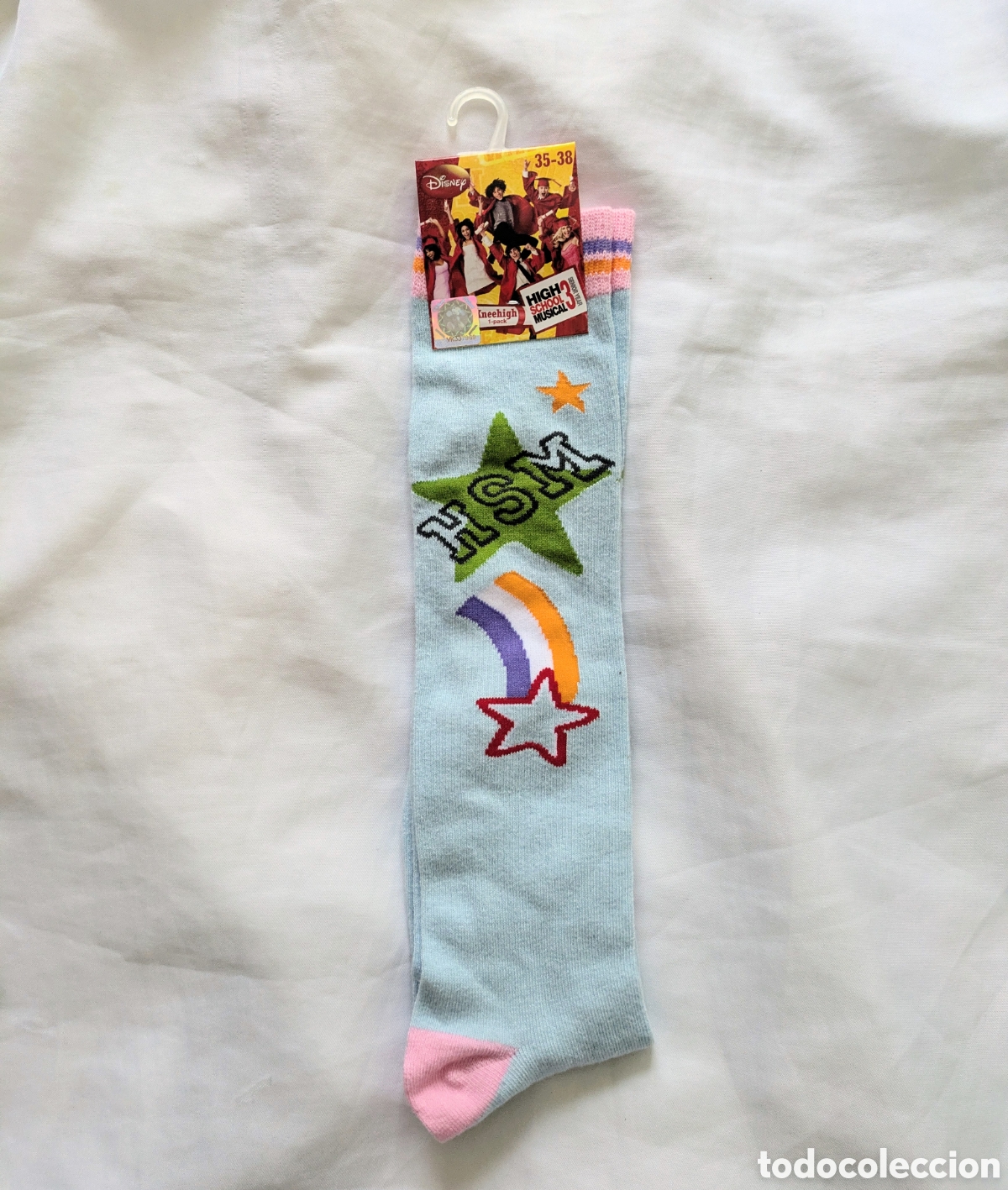 Coleccionismo: High school musical calcetines altos - Foto 1