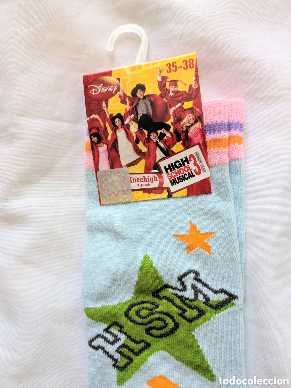 Coleccionismo: High school musical calcetines altos - Foto 2