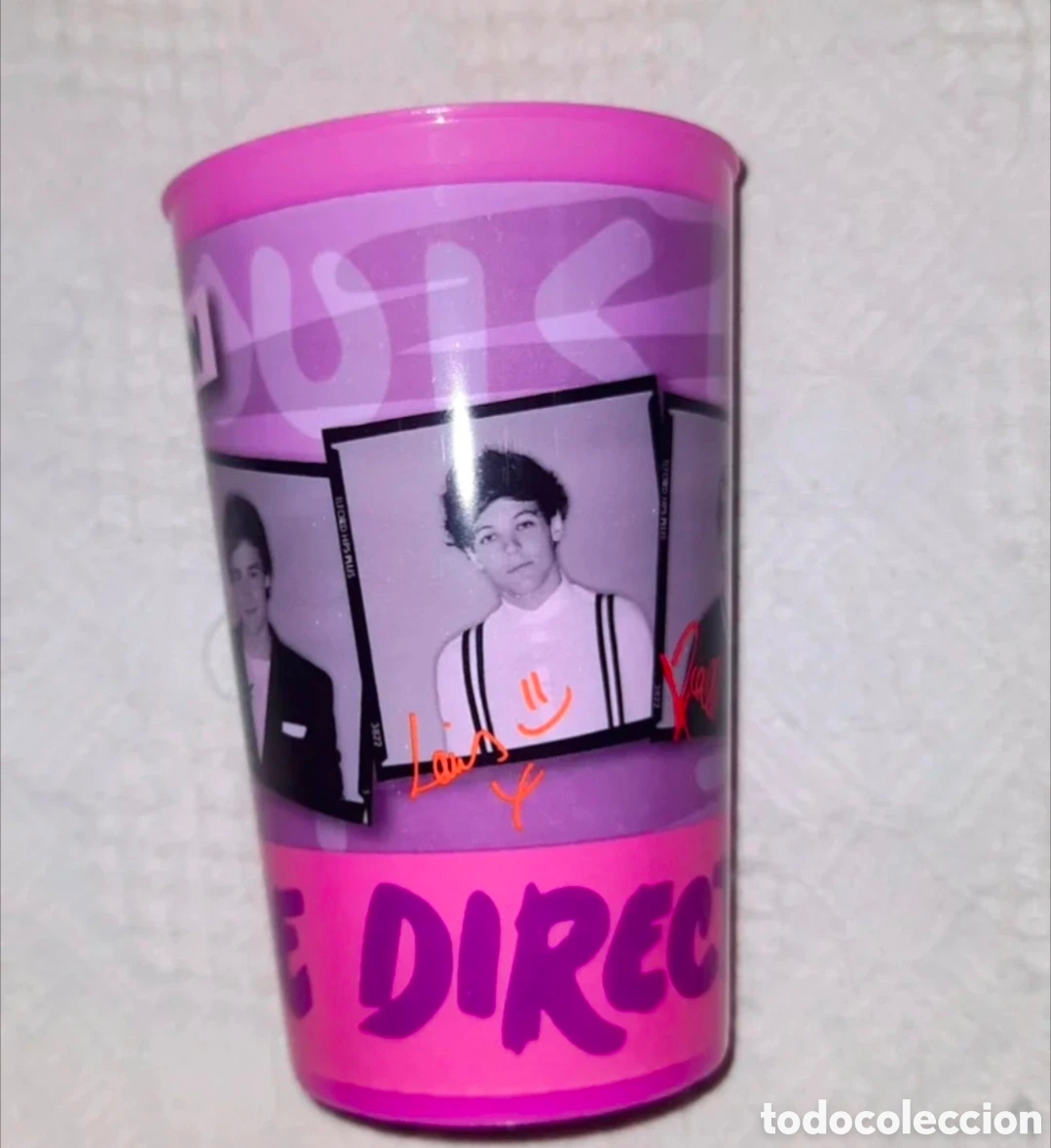 Coleccionismo: 1D One Directi&oacute;n vaso - Foto 2