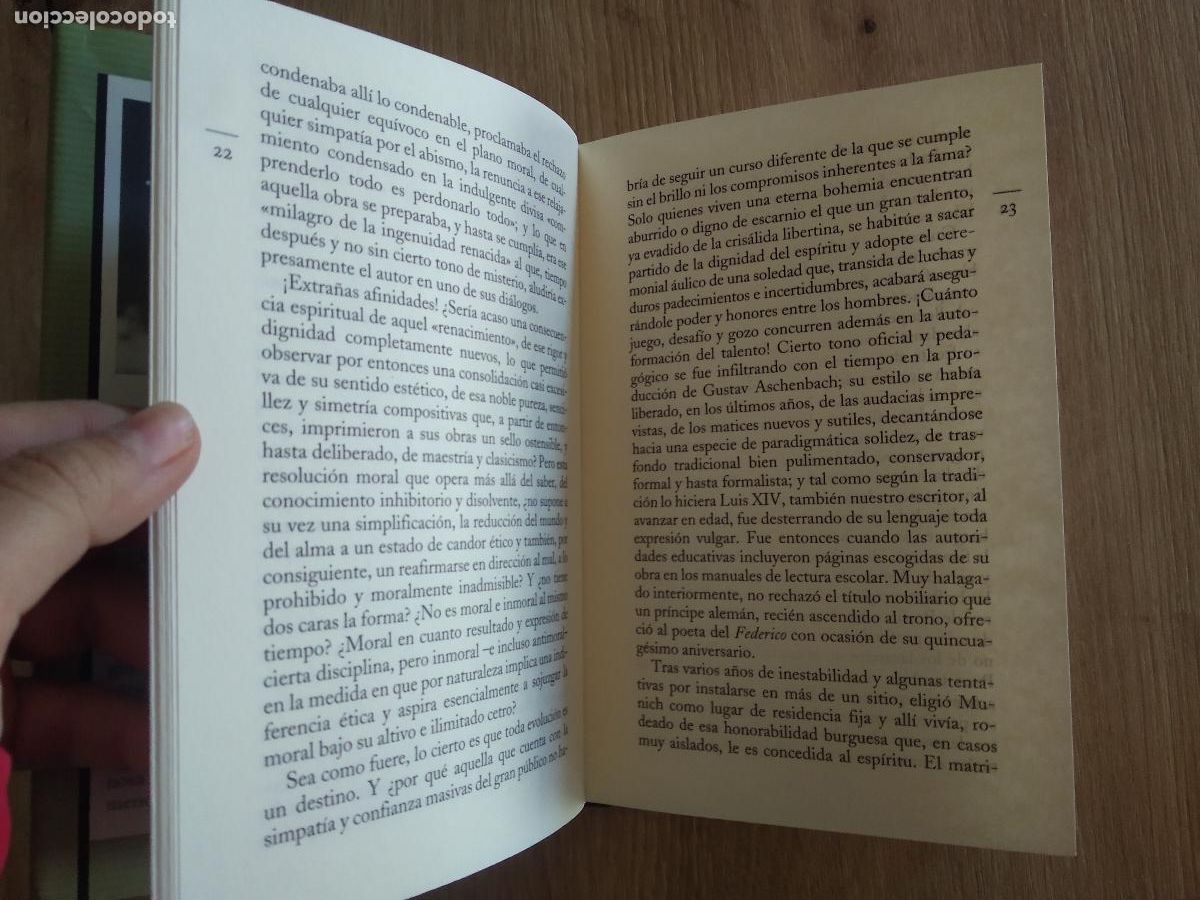 Coleccionismo: LIBRO LA MUERTE EN VENECIA DE ETHOMAS MANN CIRCULO DE LECTORES - Foto 2