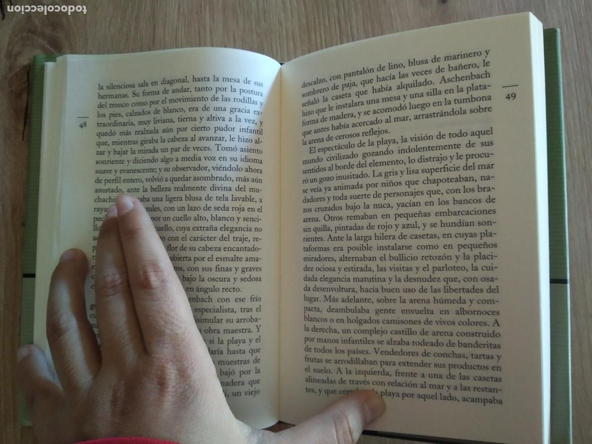 Coleccionismo: LIBRO LA MUERTE EN VENECIA DE ETHOMAS MANN CIRCULO DE LECTORES - Foto 3