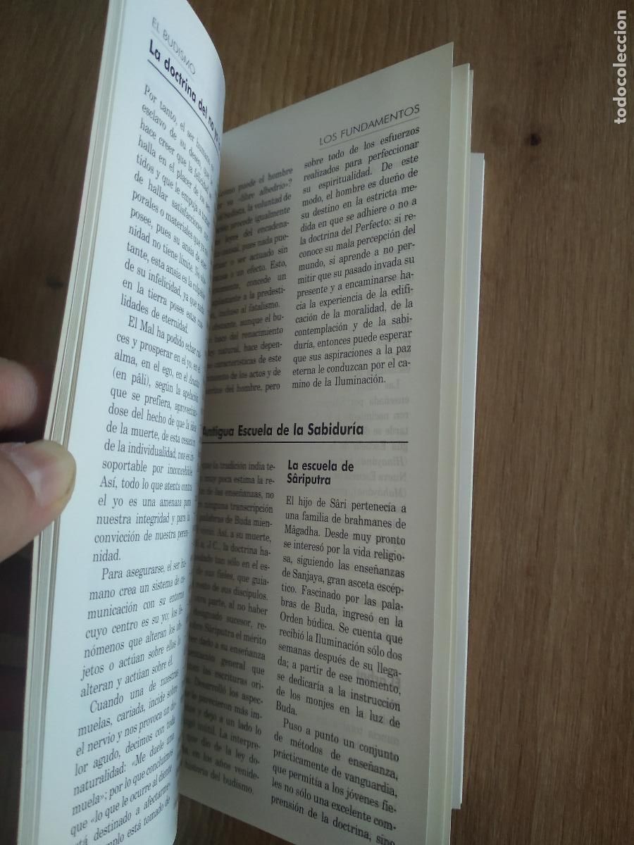 Coleccionismo: LIBRO EL BUDISMO DE ERIC SANTONI EDITORIAL ACENTO - Foto 2