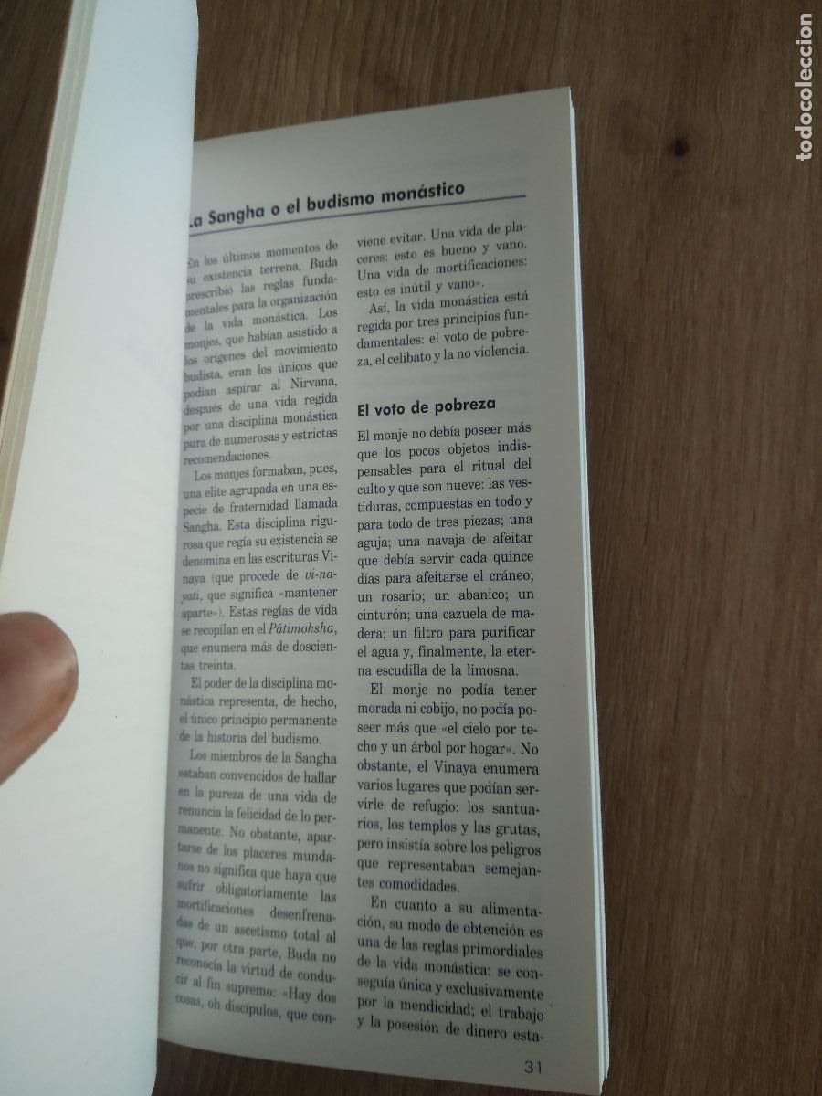 Coleccionismo: LIBRO EL BUDISMO DE ERIC SANTONI EDITORIAL ACENTO - Foto 3