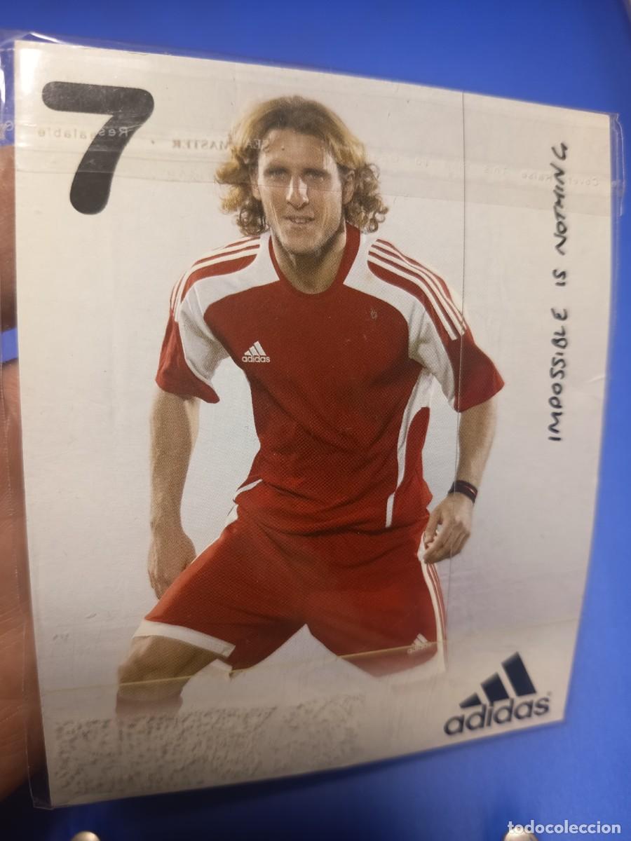 Coleccionismo: Chapa adidas 7 FORLAN - Foto 3