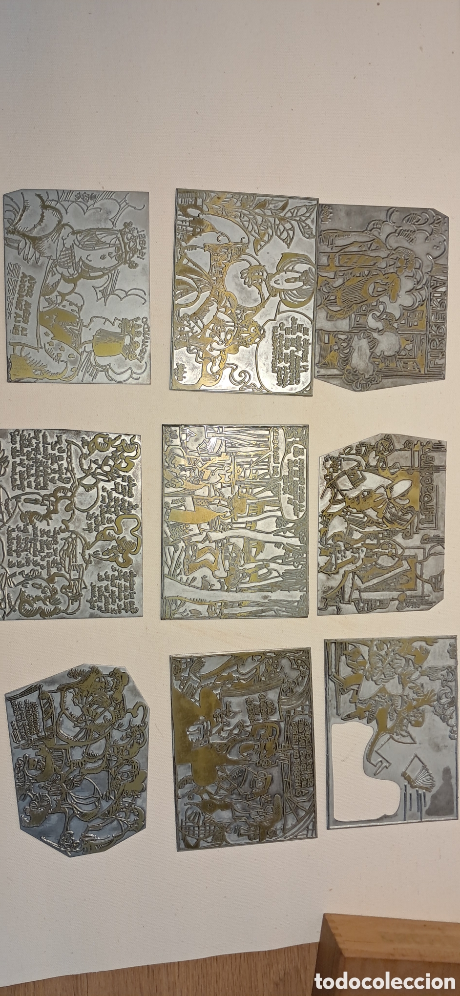 Coleccionismo: Planchas de impresi&oacute;n vi&ntilde;etas de Mingote - Foto 4