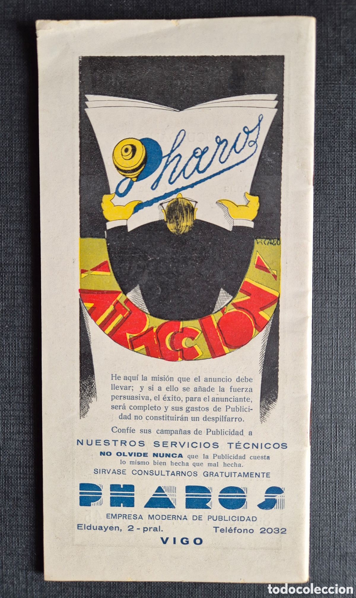Coleccionismo: VIGO- 1929- Programa de fiestas -Galicia - Foto 3