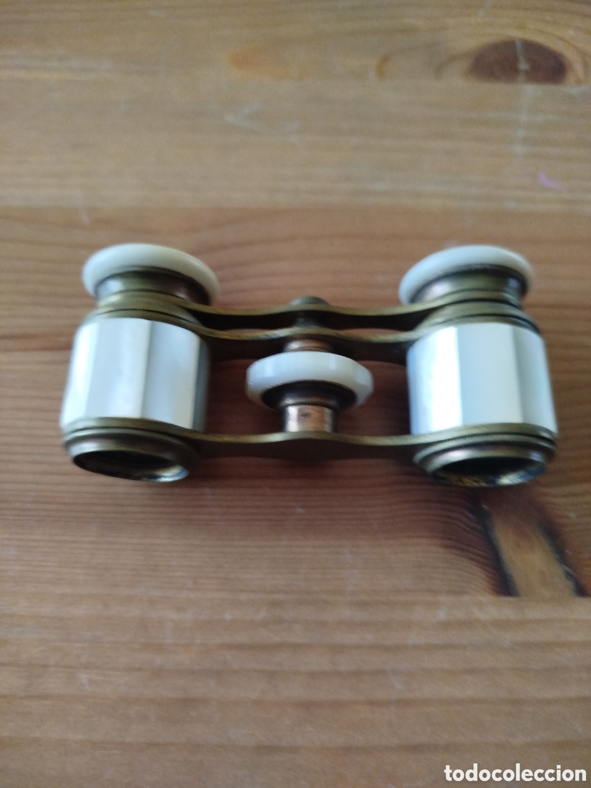 Coleccionismo: Prism&aacute;ticos de nacar. 9 x4 cm - Foto 1