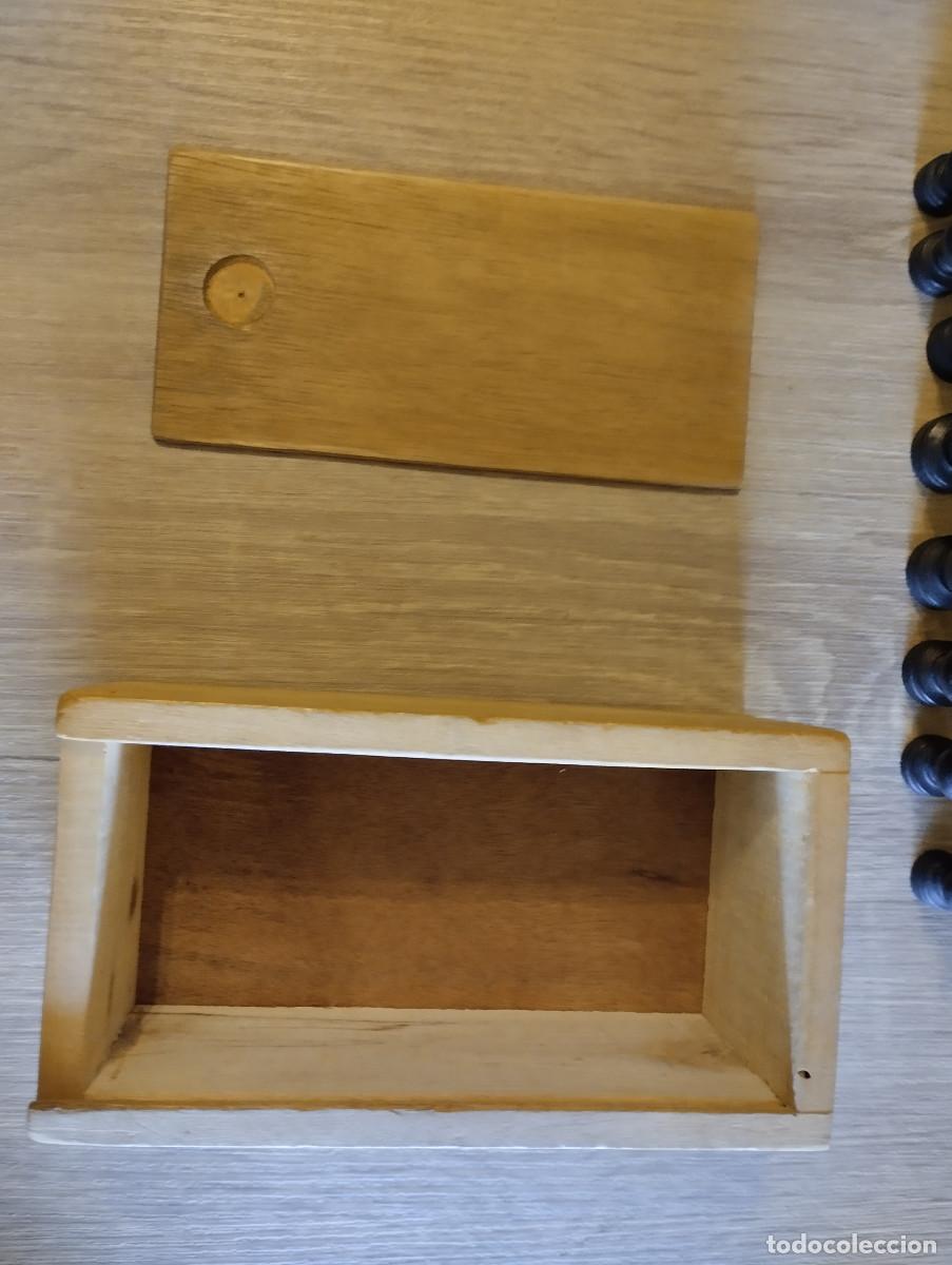 Coleccionismo: ajedrez de madera con su caja - Foto 3