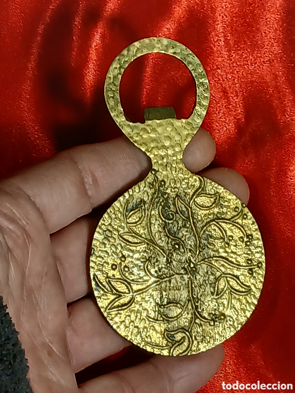 Coleccionismo: Abrebotellas de bronce - Foto 3