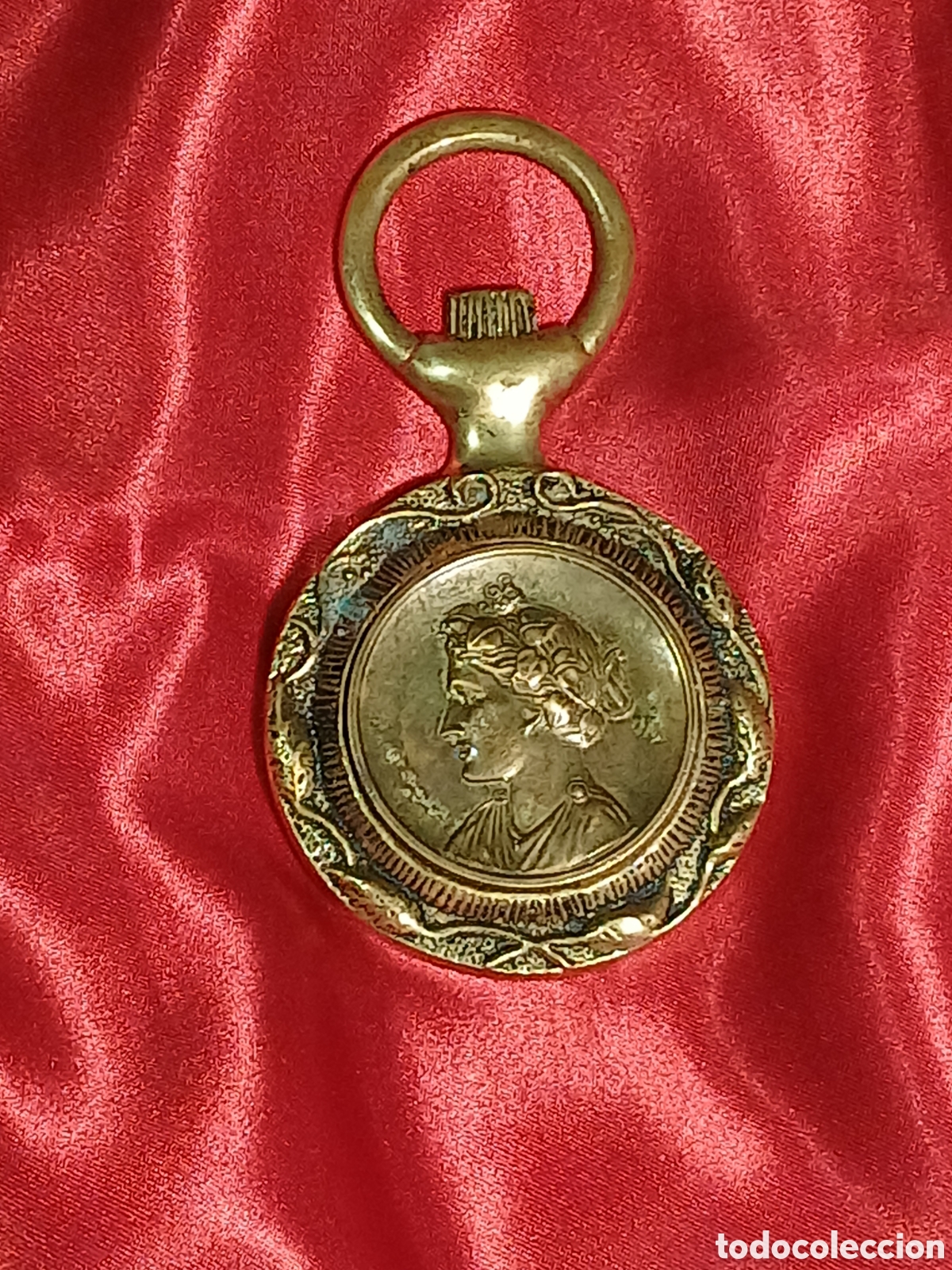 Coleccionismo: Abrebotellas de bronce - Foto 1