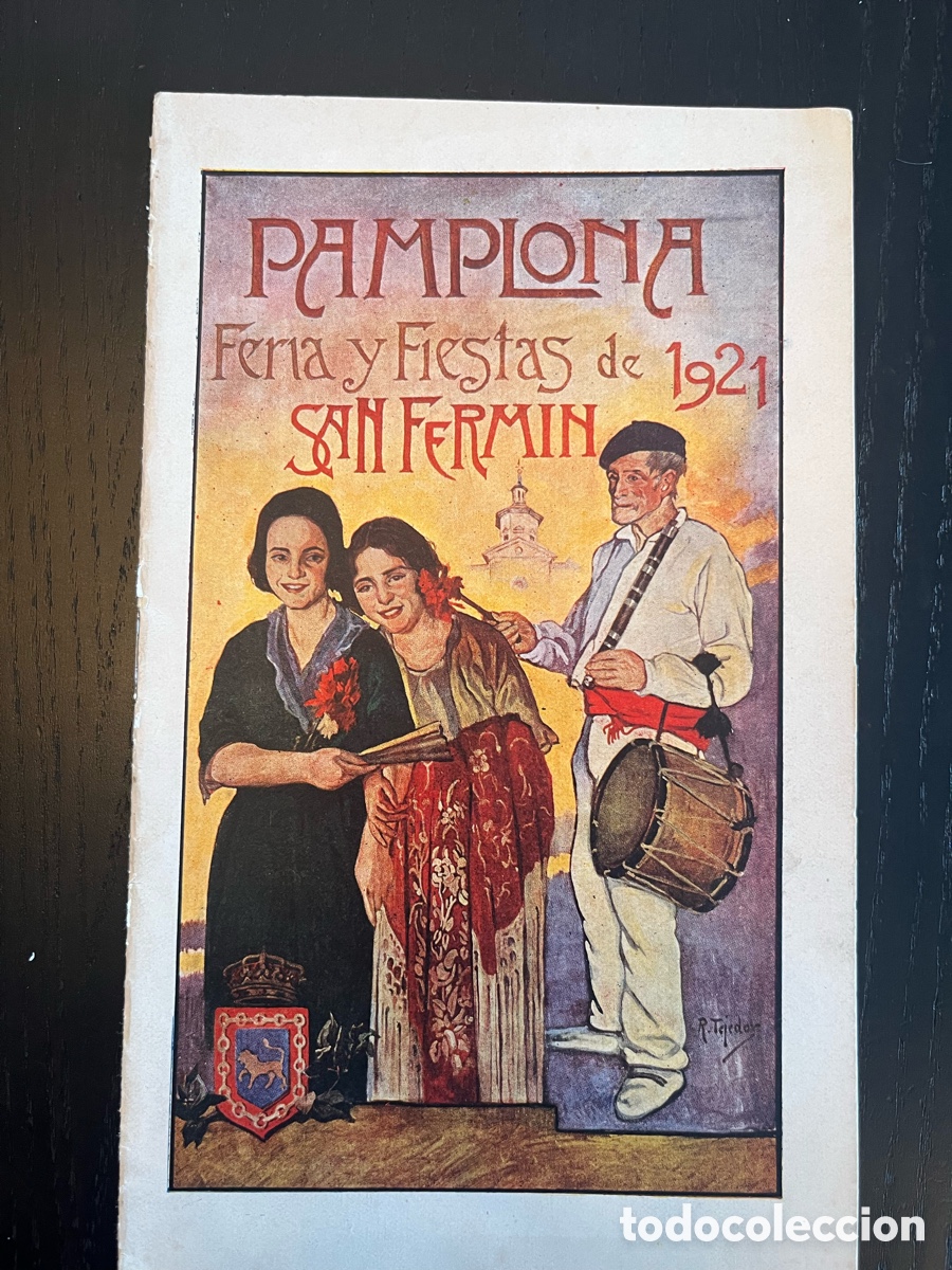 Coleccionismo: Programa de San Ferm&iacute;n de 1921 - Foto 1