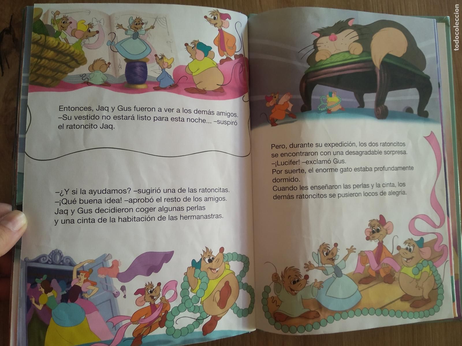 Coleccionismo: LIBRO LA CENICIENTA DISNEY EDITORIAL SALVAT - Foto 2