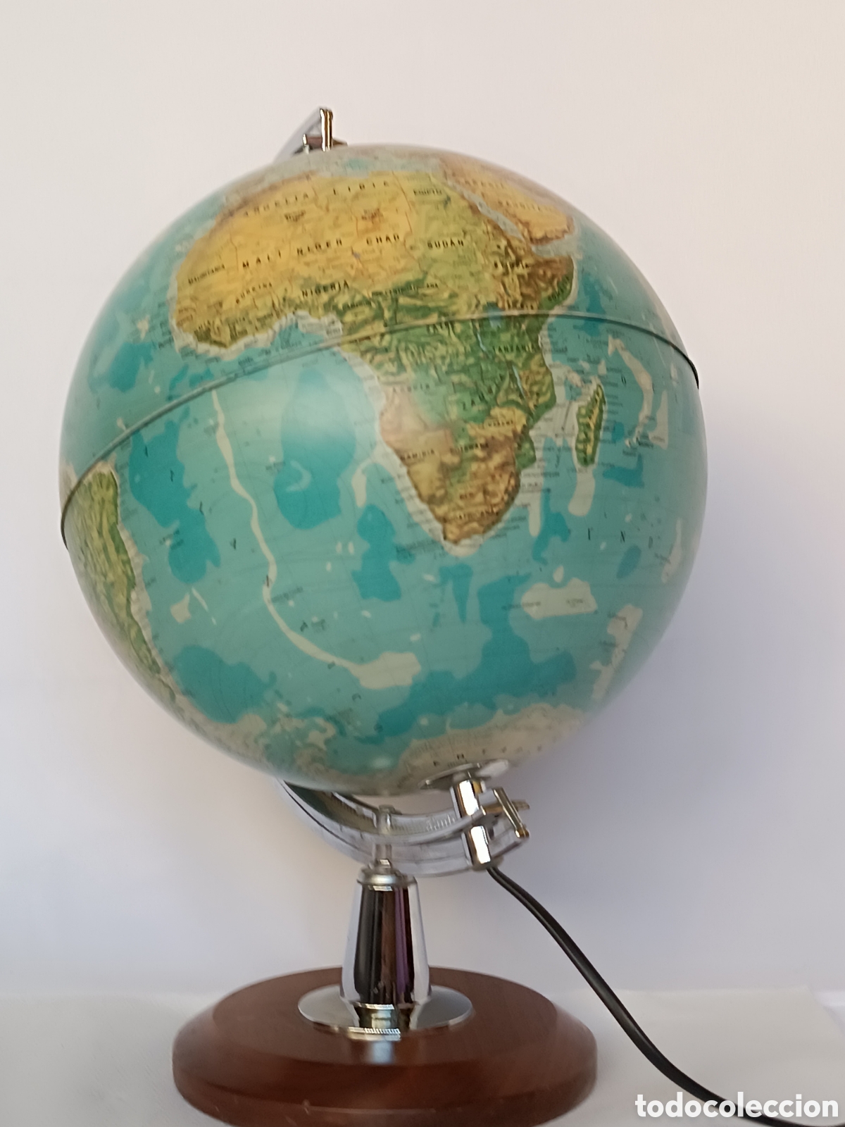 Coleccionismo: Globo terr&aacute;queo vintage - Foto 6