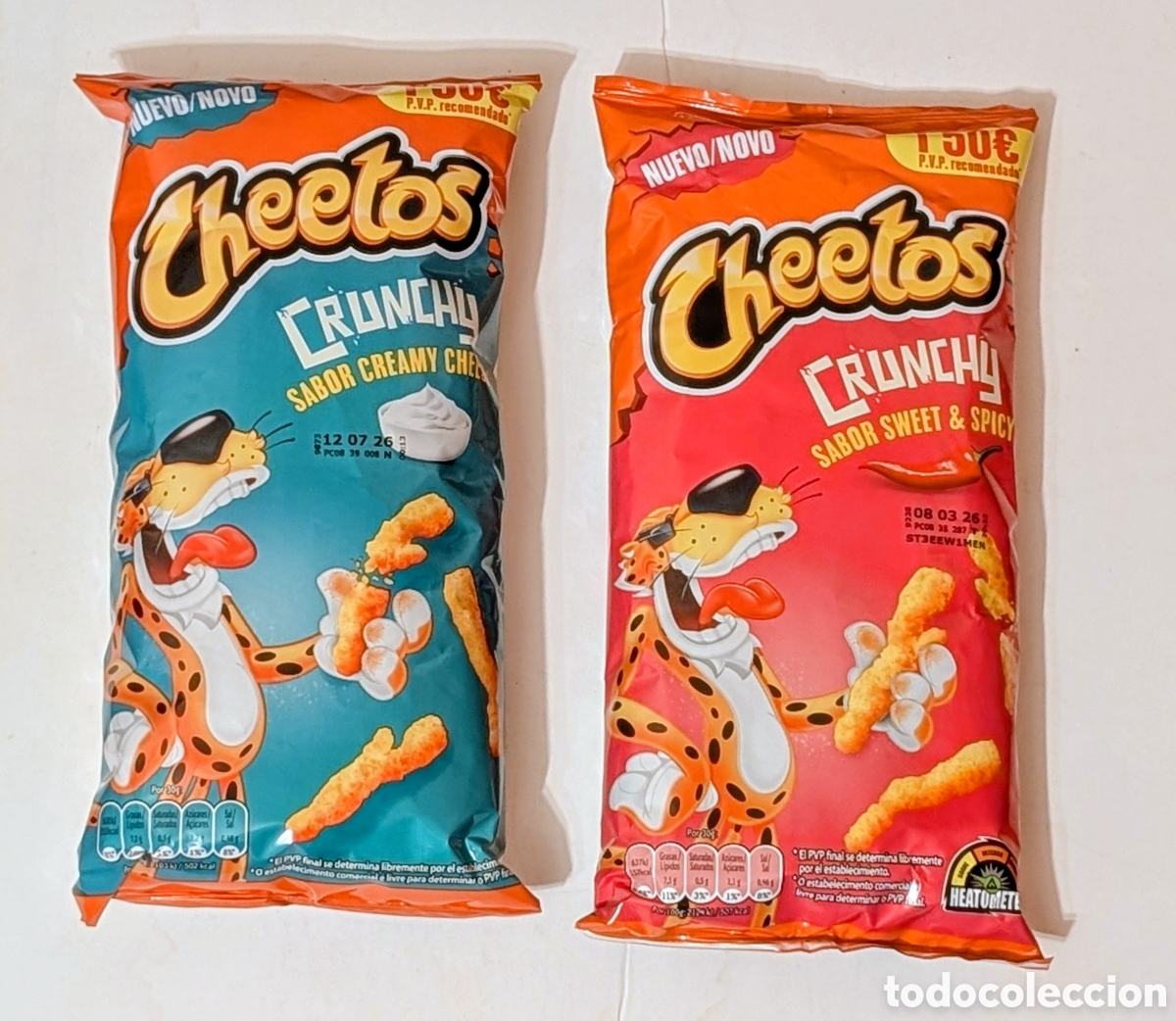 Coleccionismo: Bolsas sin abrir Cheetos Chester - Foto 1