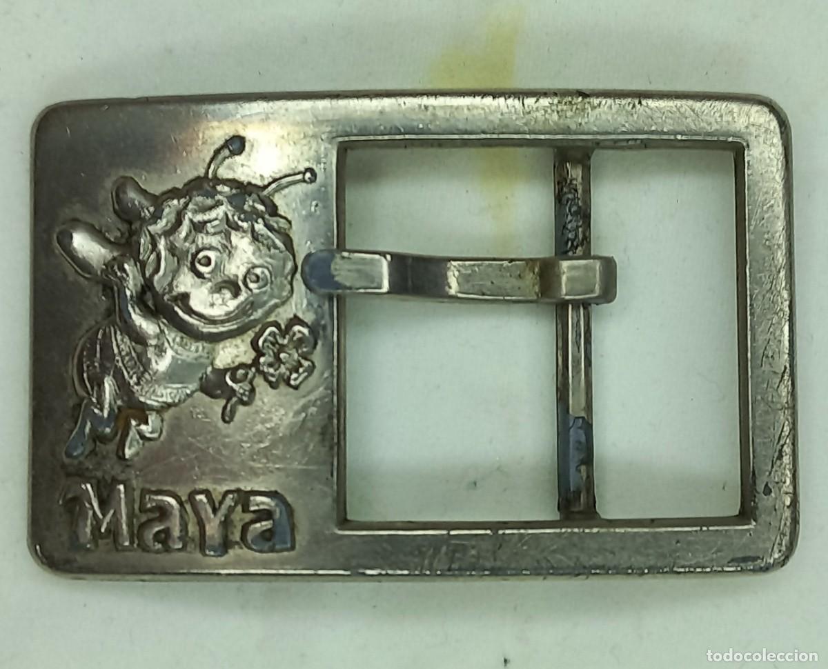 Coleccionismo: CURIOSA HEBILLA DE CINTURON DE LA ABEJA MAYA - Foto 1