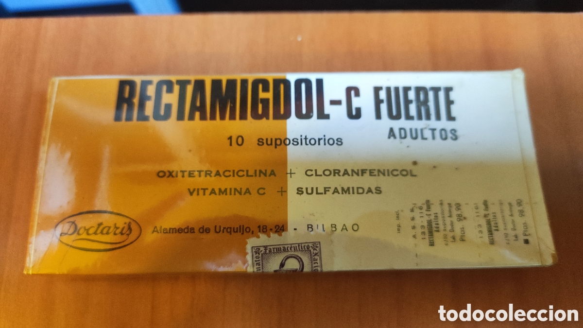 Coleccionismo: Art&iacute;culo de colecci&oacute;n farmac&eacute;utica - Foto 1