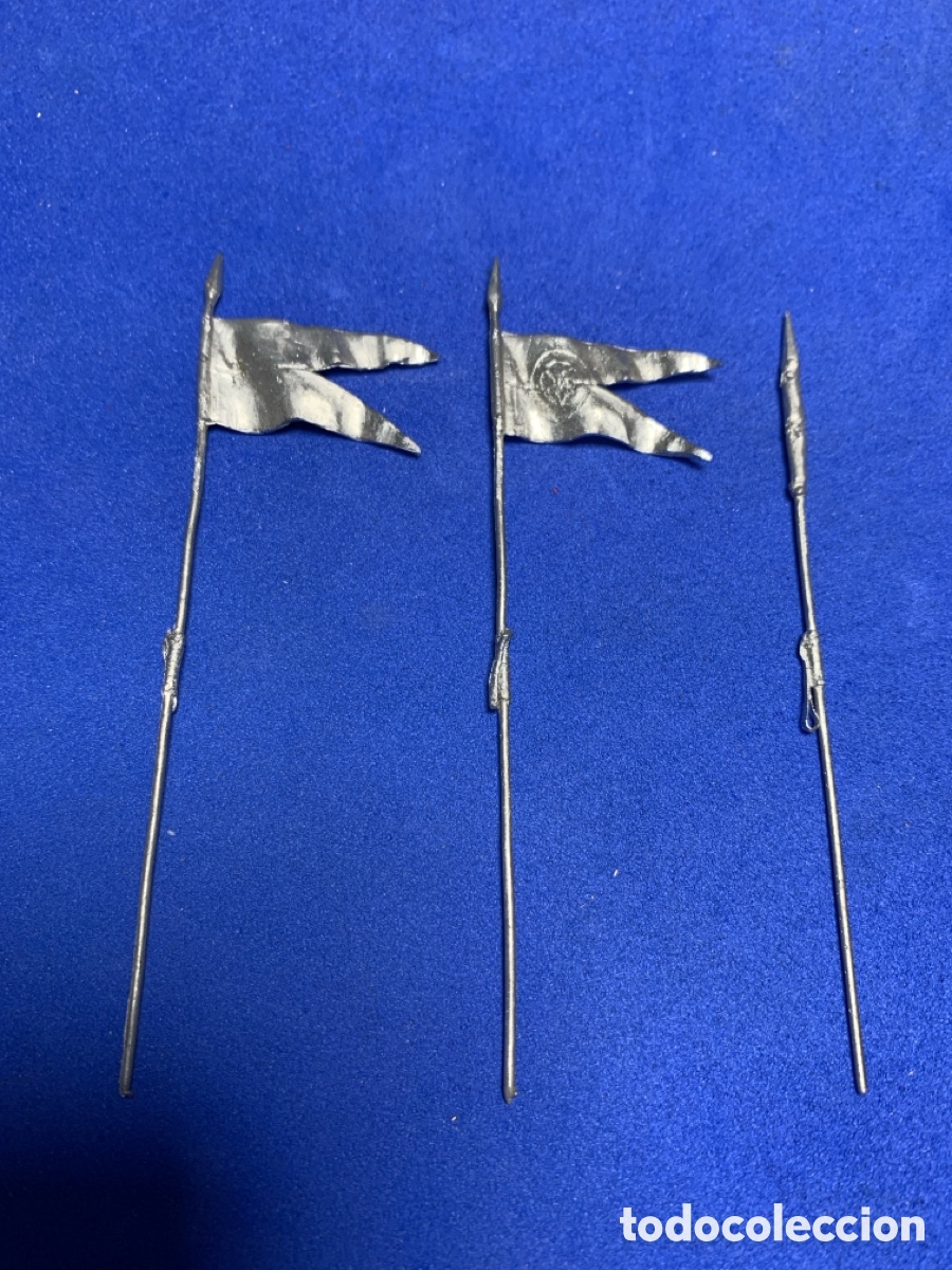 Coleccionismo: Banderas de plomo figuras Labayen - Foto 2