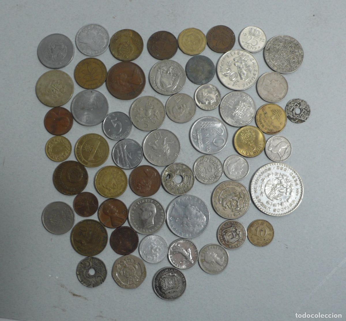 Coleccionismo: LOTE DE MONEDAS EXTRANJERAS - Foto 2